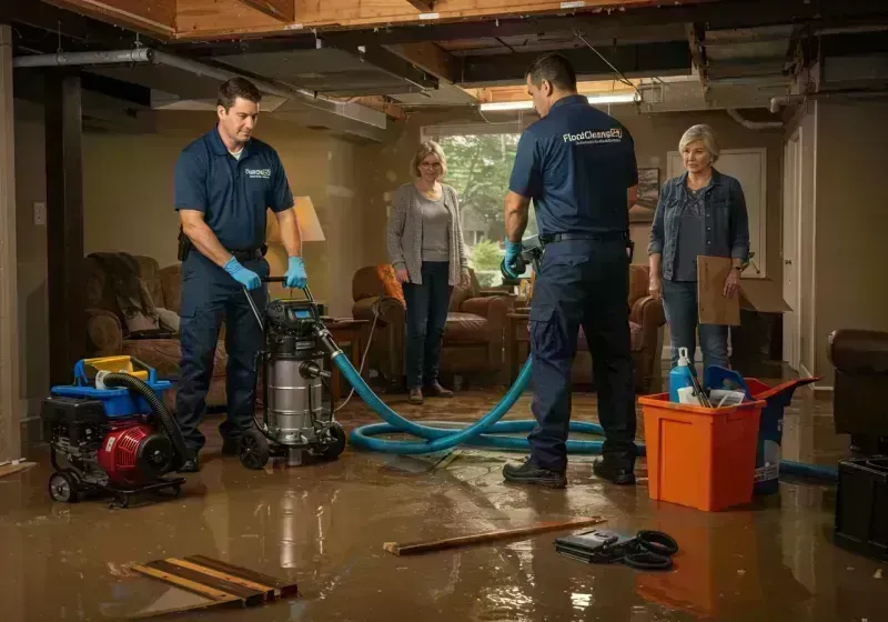 Basement Water Extraction and Removal Techniques process in Hancock County, IA